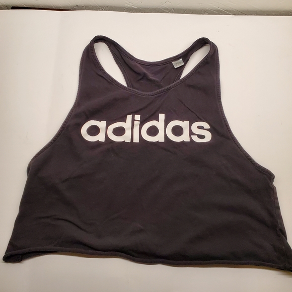 Adidas Ladies Crop Top Sleeveless
